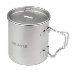 Fire Maple - Alti Travel Mug - 600 ml - Titanium