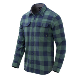 Helikon - Greyman Shirt - Moss Green Checkered - KO-GMN-NS-PG 