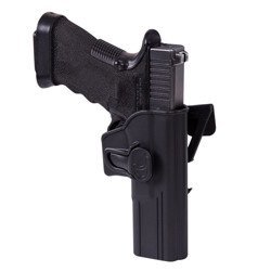 Helikon - Release Button Holster with Molle Attachment for Glock 17 - Black - KB-MRG-MP-01