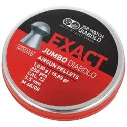 JSB - Exact Jumbo Pellets - 5.52 mm - 250 pcs - 546247-250