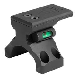 Leapers - Accu-Sync 34mm Mounting Bracket with Level and MRDS Mount - Black - MT-RTF4