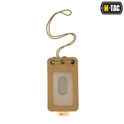 M-Tac - Badge Holder with Transparent Panel - Coyote - 10131005
