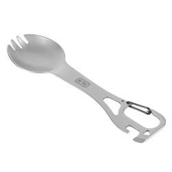 M-Tac - Fork Spoon with Carabiner - Stainless Steel - 60011235