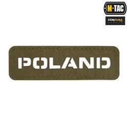 M-Tac - Patch Poland 25х80 - Laser Cut - Ranger Green - 51001023