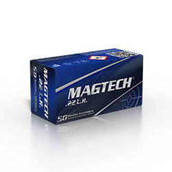 Magtech - .22LR Standard Velocity LRN 40 gr / 2.6 g side-fire ammunition - 50 rounds.