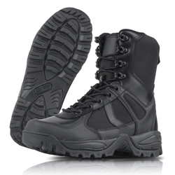 Mil-Tec - Patrol One Zip Tactical Boots - Black - 12822302
