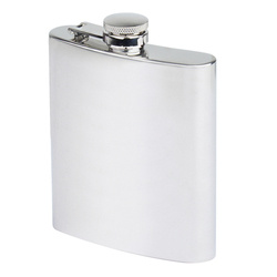 Mil-Tec - Stainless Steel Flask - 220 ml - Silver - 14520018-008