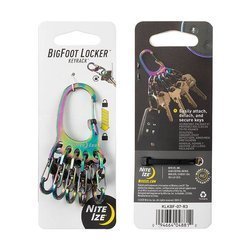 Nite Ize - BigFoot Locker™ KeyRack™ - Spectrum - KLKBF-07-R3