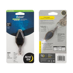Nite Ize - Rechargeable Microlight Radiant® - White LED - 12 lumens - RMLR02-29-R7