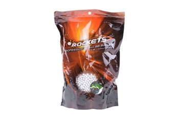 Rockets - Professional ASG BBS - 0.23 g - 1 kg - White - ROC-16-001304