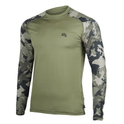 Rough Radical - Long Sleeve Thermal Shirt Furious Army - Khaki / Moro