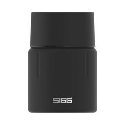 SIGG - Gemstone Obsidian Food Jar with Bowl and Spork - 0.5 L - Black - 8733.90