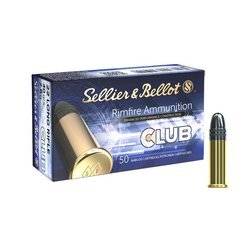 Sellier&Bellot - Rimfire Ammunition .22LR Club LRN 40 gr / 2.6 g - 50 pcs