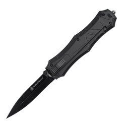 Smith&Wesson -  Folding Knife Assisted Opening OTF - AUS-8 - Black - SWOTF9TB