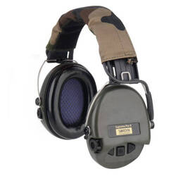 Sordin - Supreme Pro-X LED Active Ear Protectors - Green - 75302-X-07-S