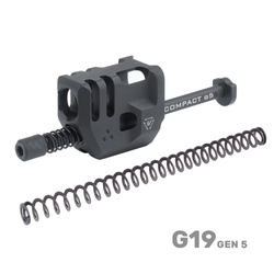Strike Industries - Mass Driver Comp for Glock 19 Gen5 - Black - SI-G5-MDCOMP-C