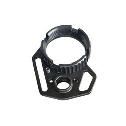 Strike Industries - Multi-Function End Plate and Anti-Rotation Castle Nut - Black - SI-AR-MFEP&ACN