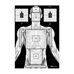 Tactical Weapon System - Sillouette shooting target TWS 1T