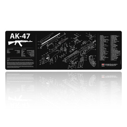 TekMat - Gun Cleaning Mat - AK-47 - 30x91cm - Black - TEK-R36-AK47