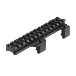 UTG - Low Profile Mounting Rail for MP5 and G3 - Picatinny / Weaver - Black - MNT-P669