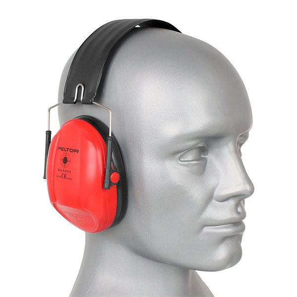 3M Peltor Bull's Eye I Ear Muffs Red best price check