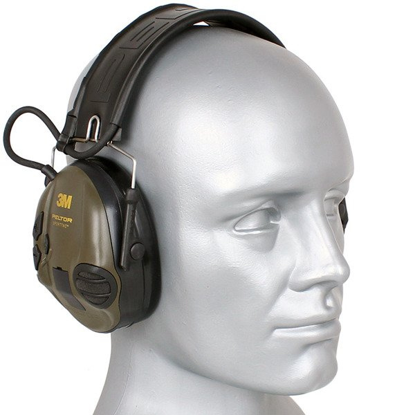 3M - Peltor SportTac Active Hearing Protector - OD Green best price | check  availability, buy online with | fast shipping