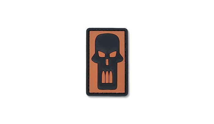 Bullet Skull Airsoft PVC Patch 