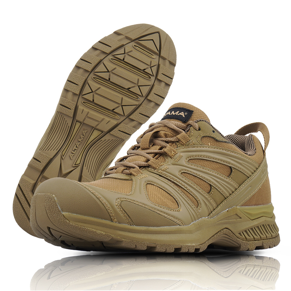 Altama 355003 Men's Aboottabad Trail Low Coyote Runner Tactical Boots Shoes 