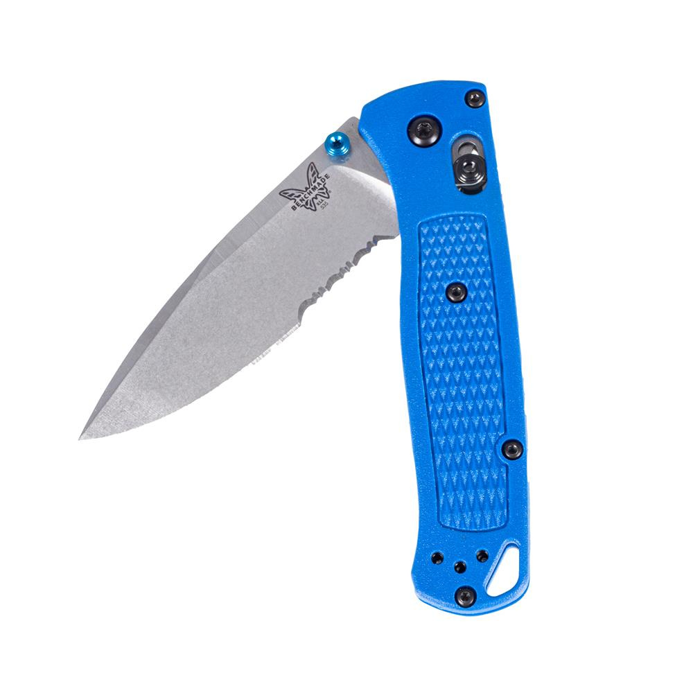 Bugout Folding Knife with Serrated Edge made from CPMS30V Steel and