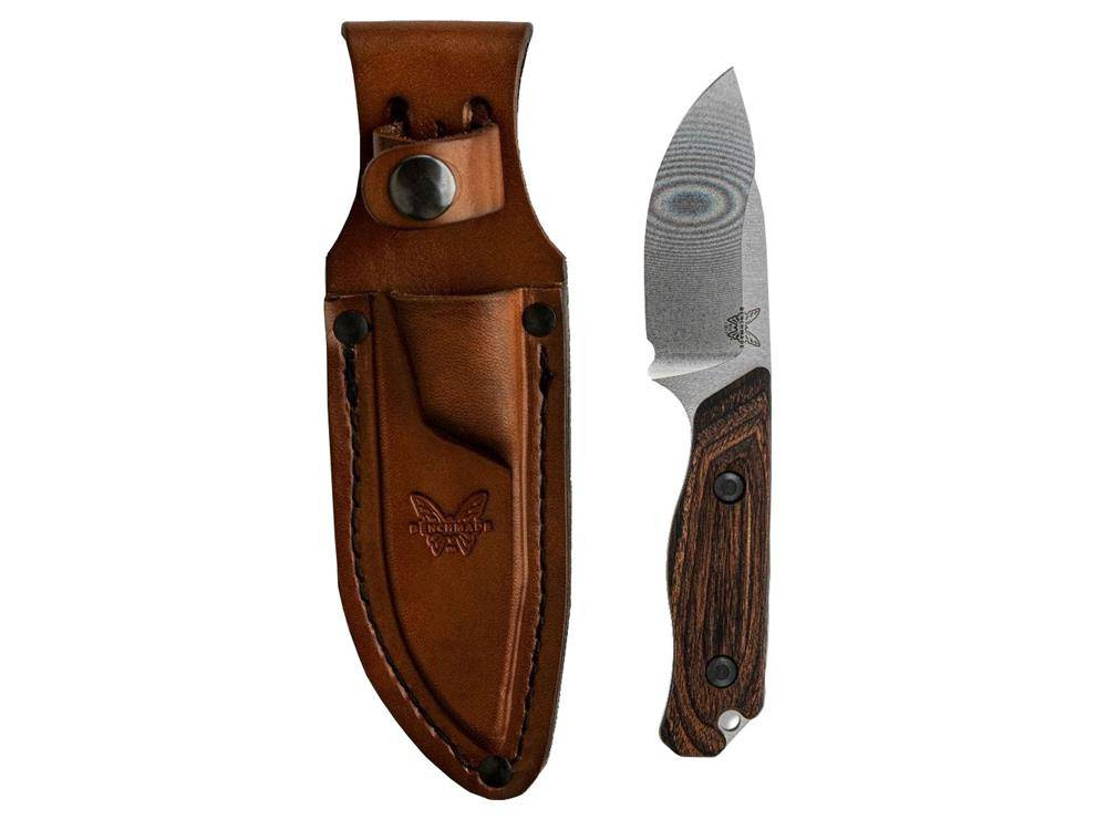 Benchmade Survival Knife HUNT Hidden Canyon Hunter CPMS90V Brown