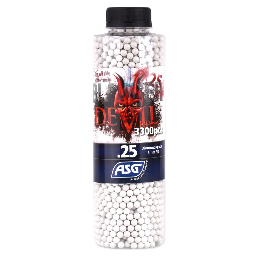 Blaster Devil Airsoft BB 0.25g 3300 pcs White 19411 best