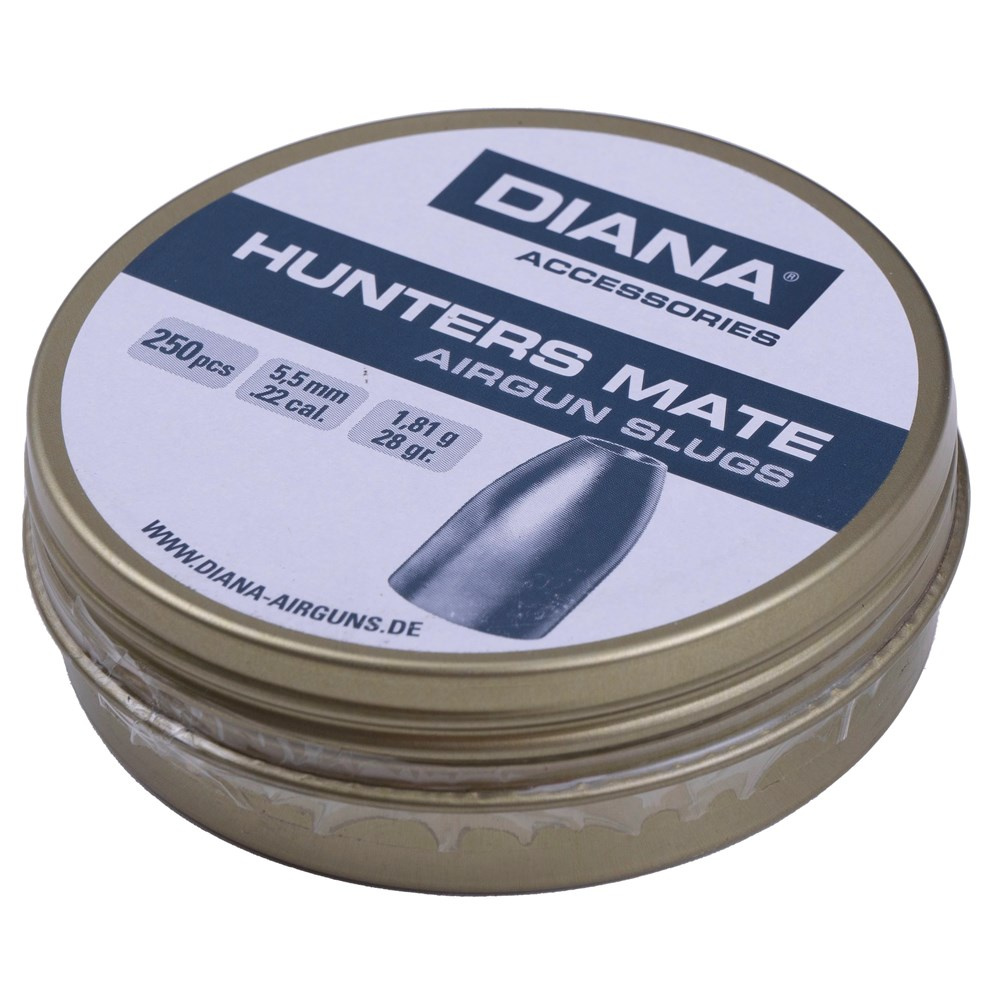 Diana Hunters Mate Slug Airgun Pellets 5.5mm 250 pcs 44403007