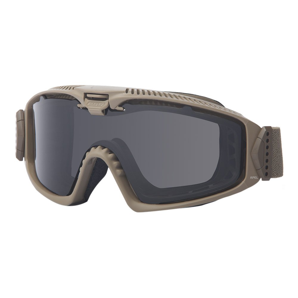Adjustable Ventilation System ESS Sunglasses Airboss Influx AVS Gray Goggles w Eyewear & Hearing Protection Sports & Outdoors