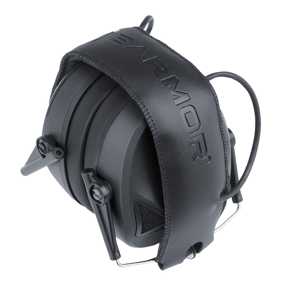 Earmor Hearing Protection M30 Earmuff with AUX Input Black M30BK