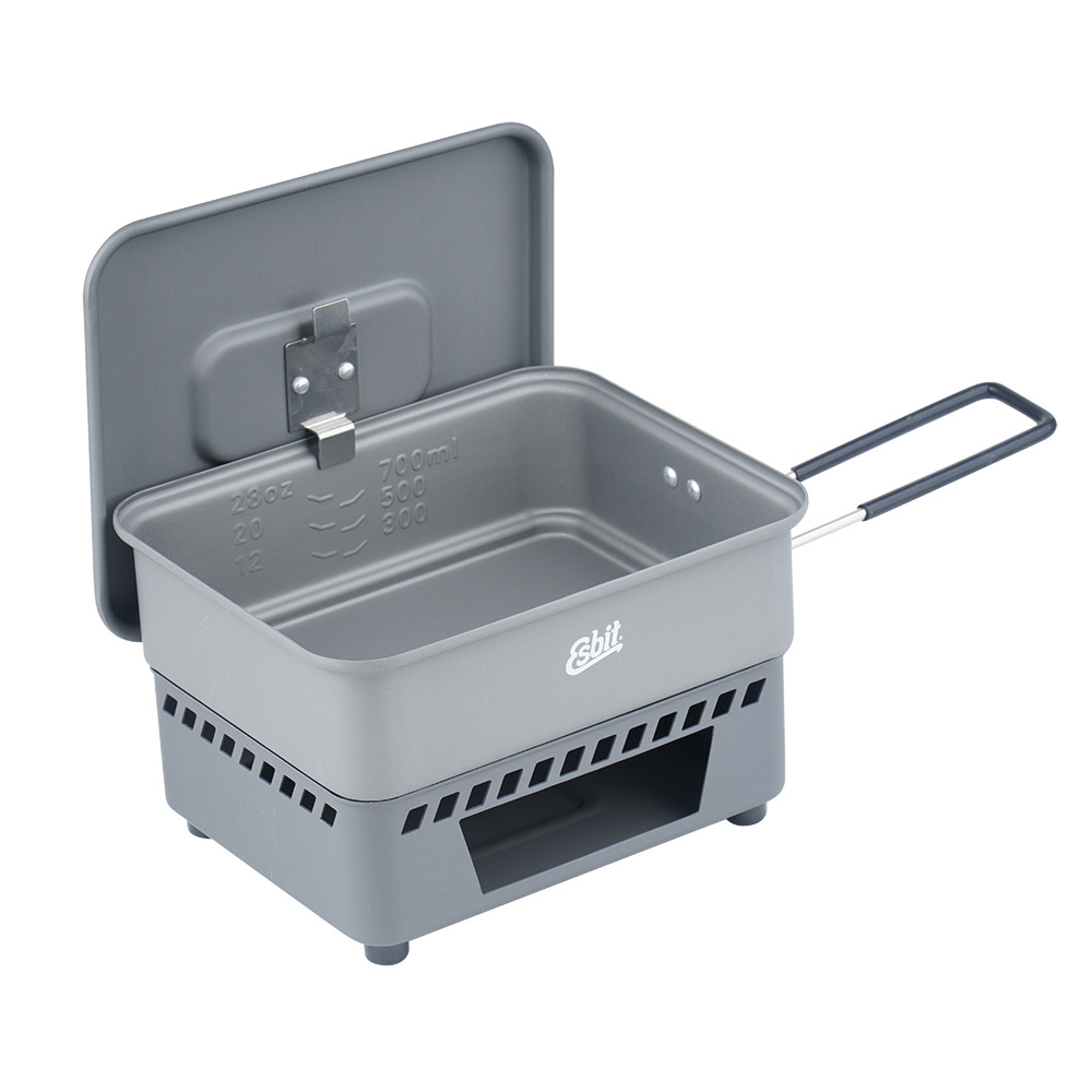 Esbit Solid Fuel Cookset 1.1 L Aluminum CS1100HA best price check availability, buy