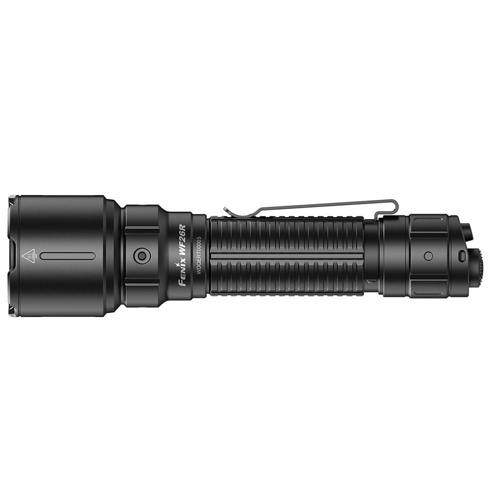 Fenix Flashlight LED WF26R with 5000 mAh Battery 3000 lm Black
