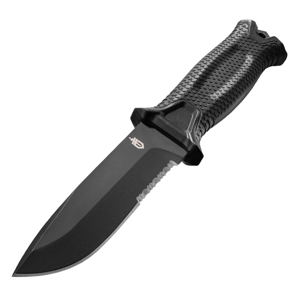 Gerber Strongarm Black Serrated Knife 31003648 best price check