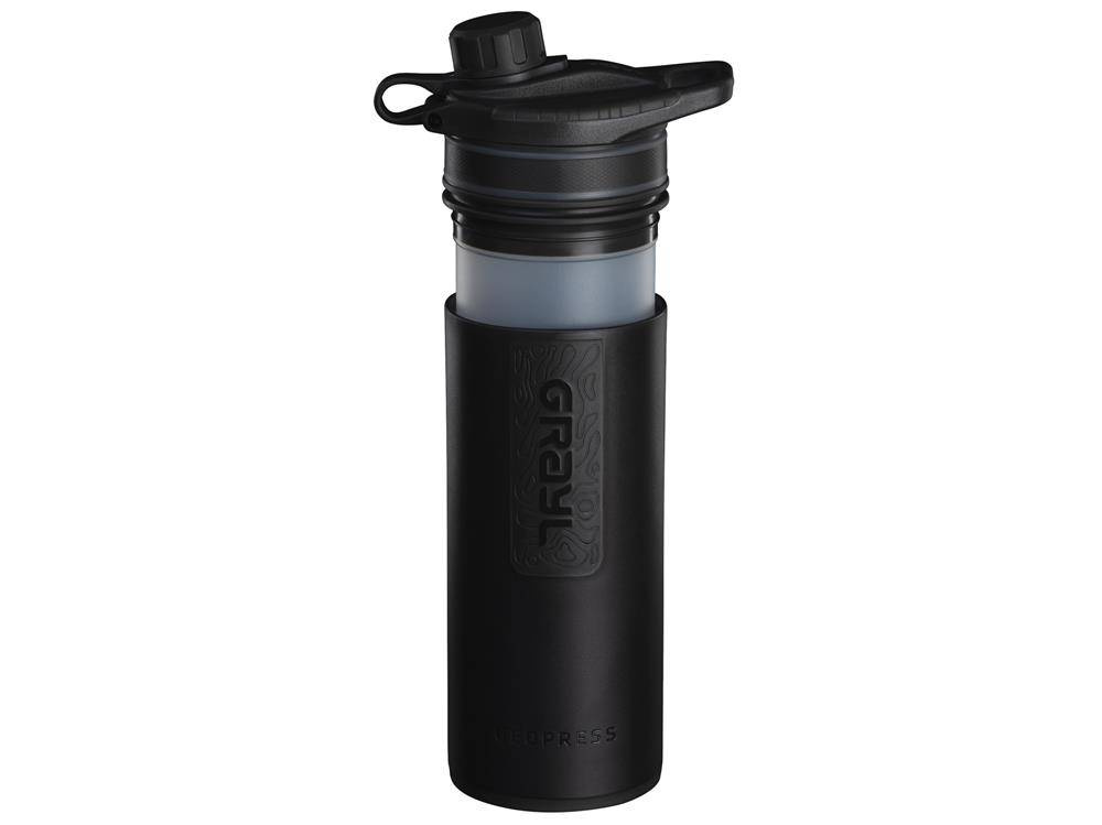 Grayl GeoPress water filter bottle 710 ml Black 400COV best