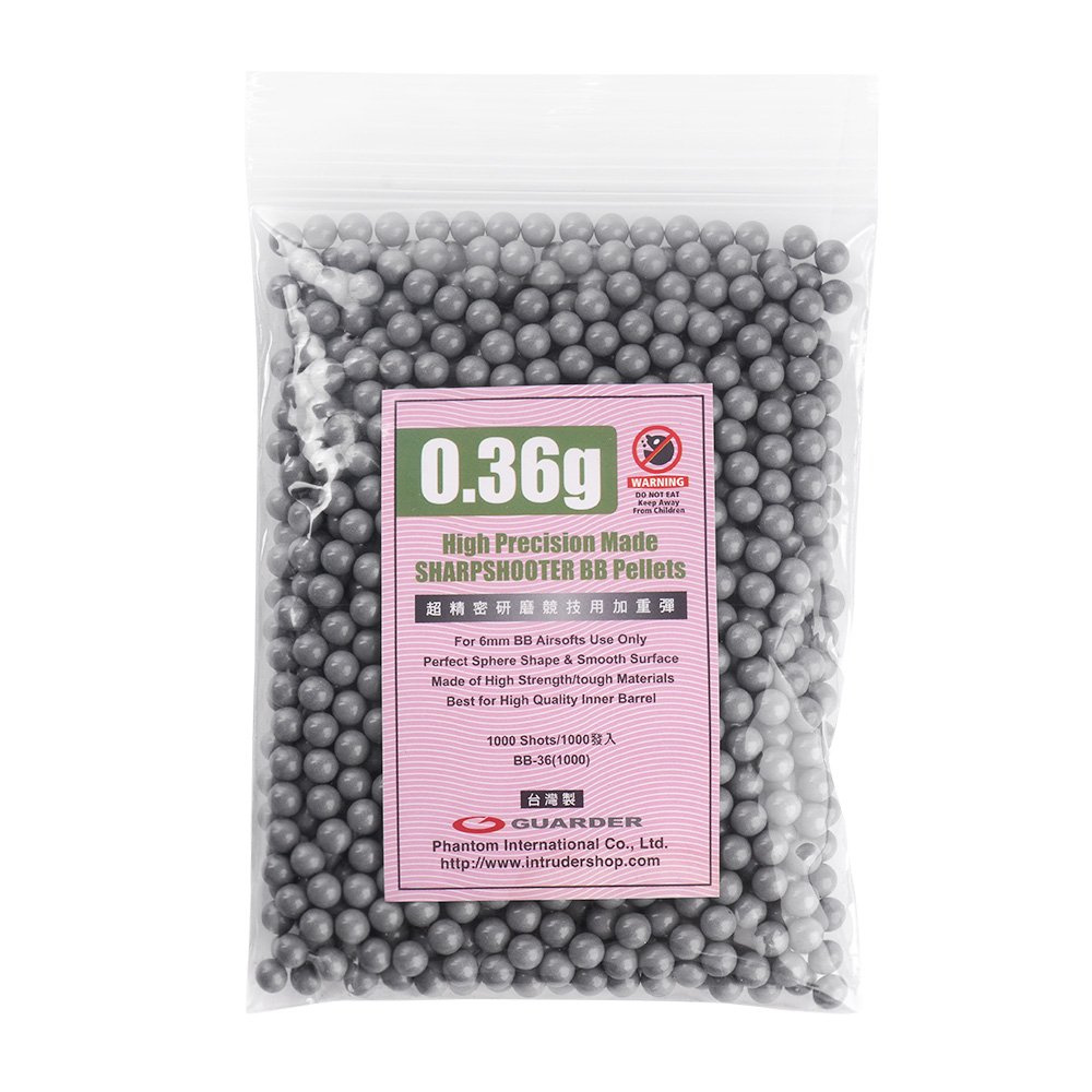 Guarder Airsoft BB Pellets 0.36g 1000 rds best price check