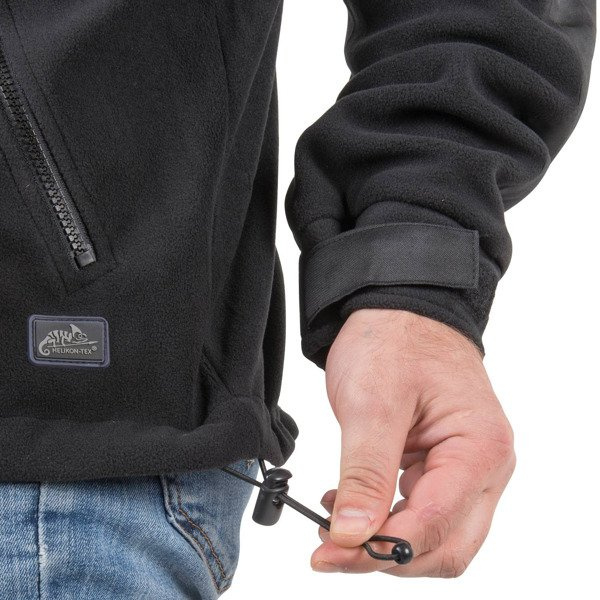 olive green fleece jacket