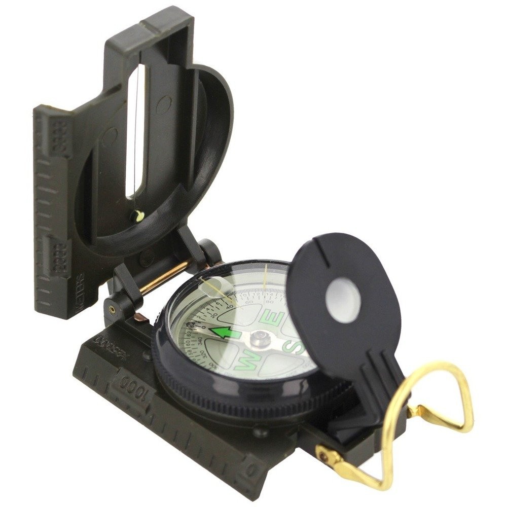 Herbertz US Army Style Compass Olive 700100 best price check