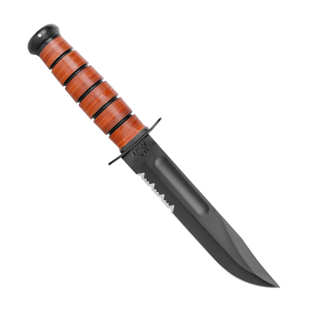 KaBar 1219 ARMY The Legend Knife Serrated best price check