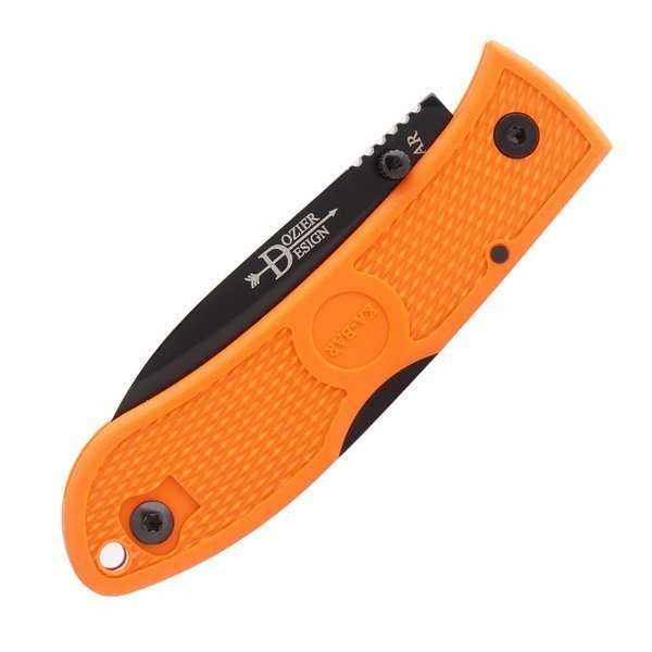 KaBar 4062BO Dozier Folding Hunter Knife Orange best price check
