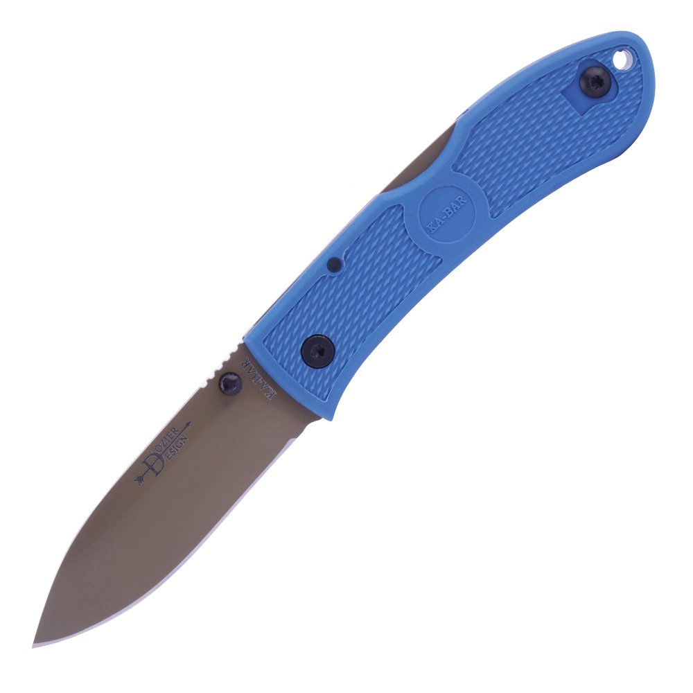 KaBar 4062D2 Dozier Folding Hunter Knife Blue best price check