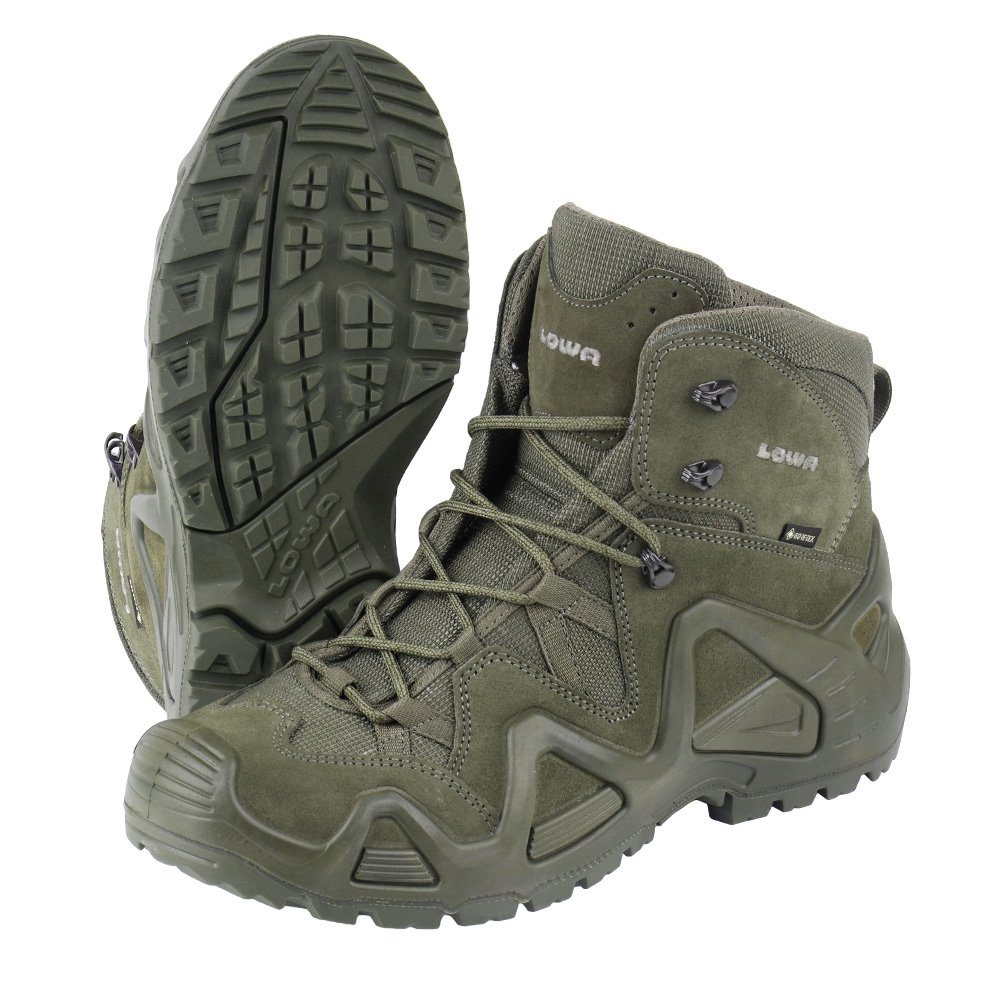 LOWA 3105370750 Men/'s Zephyr GTX Mid TF GTX Ranger Green Tactical Boots Shoes