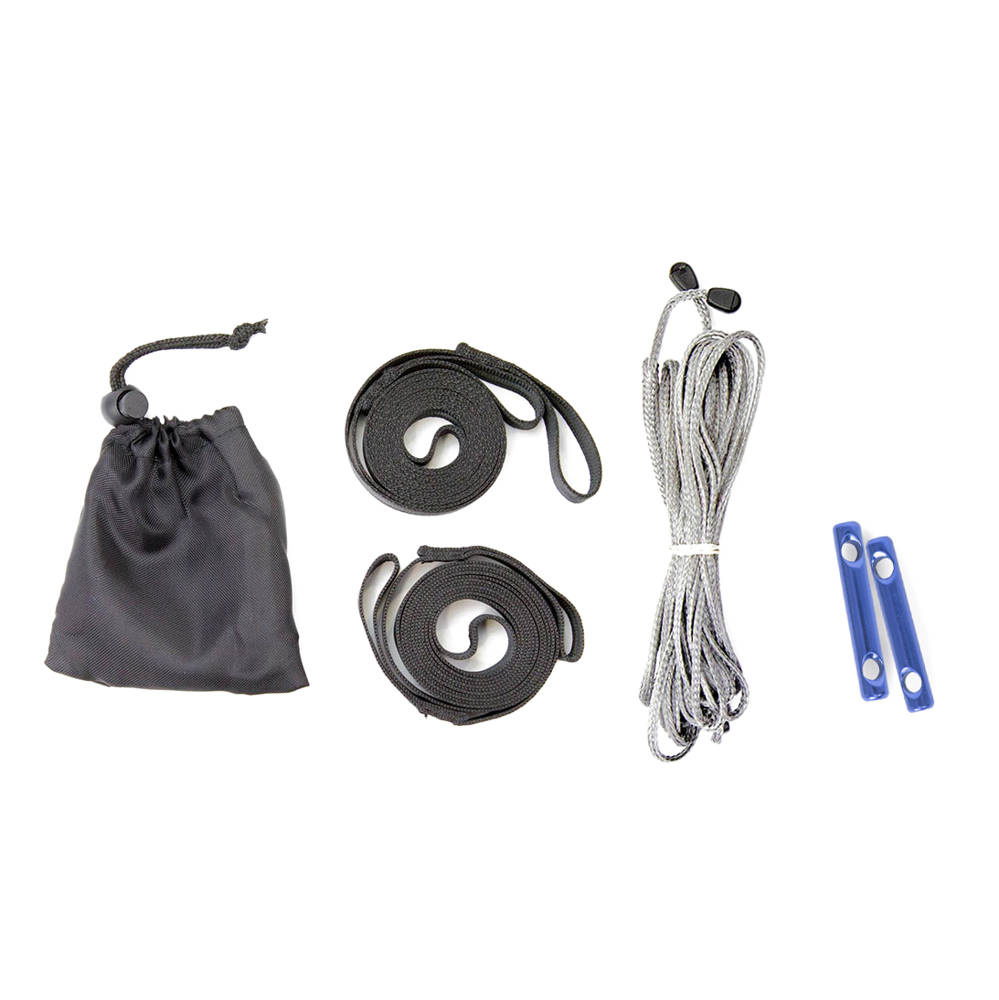 Lesovik Ultralight Hammock SUL with SMUK UL suspension system Black