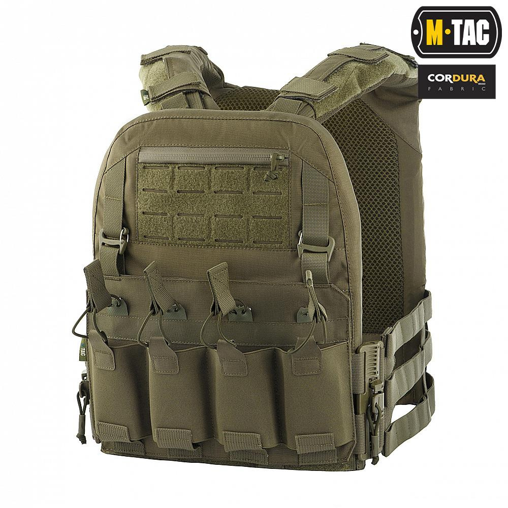 MTac Plate Carrier Cuirass QRS XL Tactical Vest Ranger Green