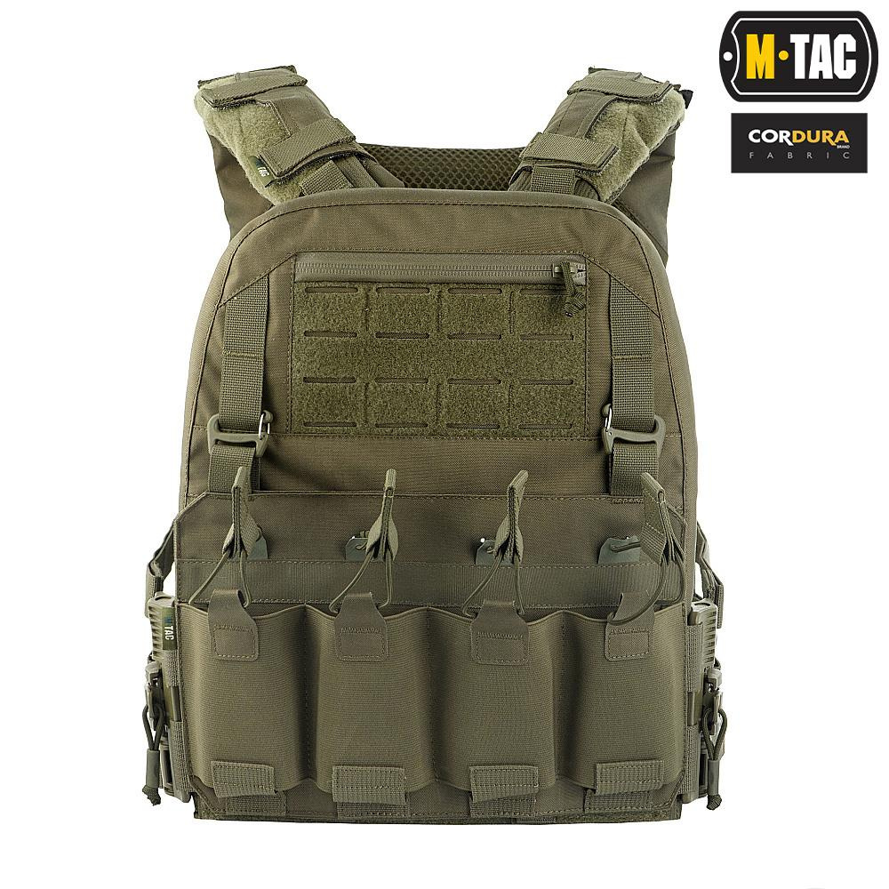 MTac Plate Carrier Cuirass QRS XL Tactical Vest Ranger Green
