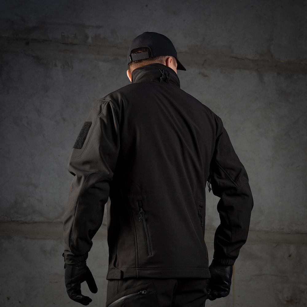 M-Tac - Softshell Police - Black 