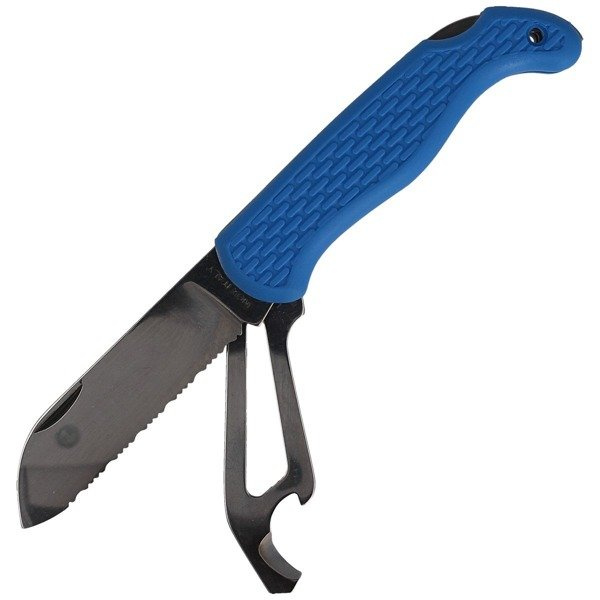 MAC Coltellerie Boat 2 Blue Marine Knife 65mm 153BLU best price